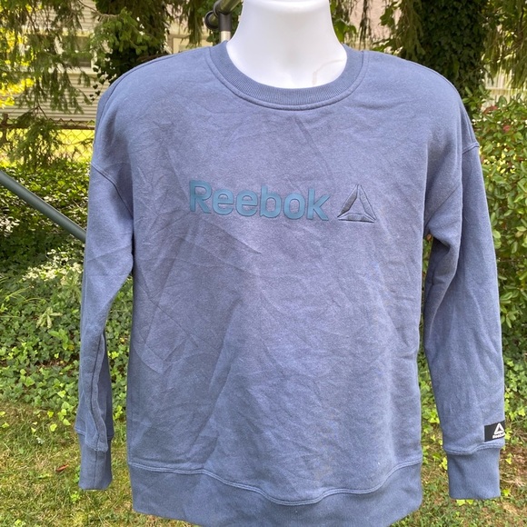 Reebok Men's Blue Sweatshirt - Picture 2 of 6